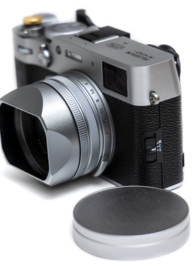 COTTA Fujifilm/富士X100Vi方形遮光罩X100S/T/F相机兼容单独UV镜