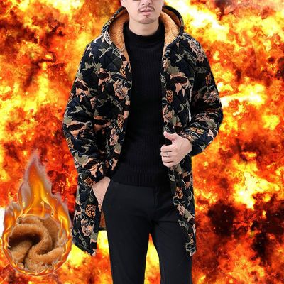 四川省服高品质秋冬季男加绒外套加厚工作服棉衣大褂大码罩衣棉服