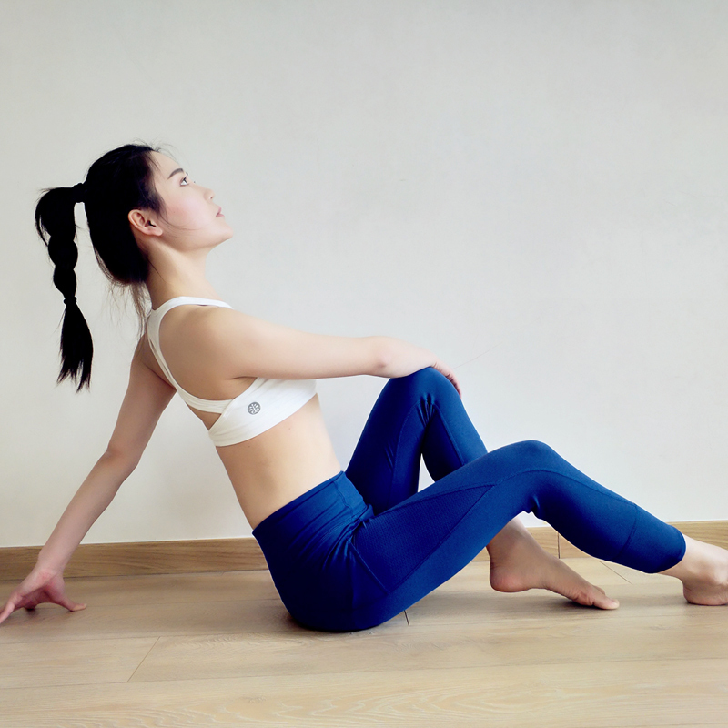 瑜伽树yogatree2018年新款瑜伽裤跑步健身运动裤七分裤达
