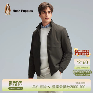 春季 暇步士男装 通勤休闲廓形立领外套耐穿易打理 垂坠不易皱