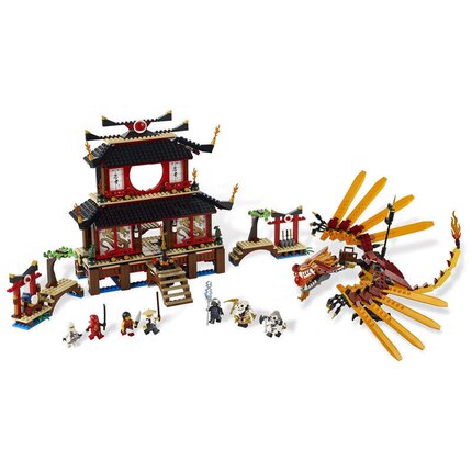 绝版幻影2507积木玩具幻影忍者系列 火焰神庙 2011年绝版收藏包邮