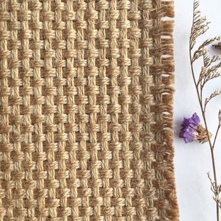 修拍照背景道具手工diy面料 饰装 定制粗麻茶席 加厚展柜桌布墙装