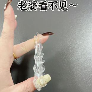 DIY爆款双层珠子高级外挂珠柔软硅胶大龙珠情侣diy日常便携配饰
