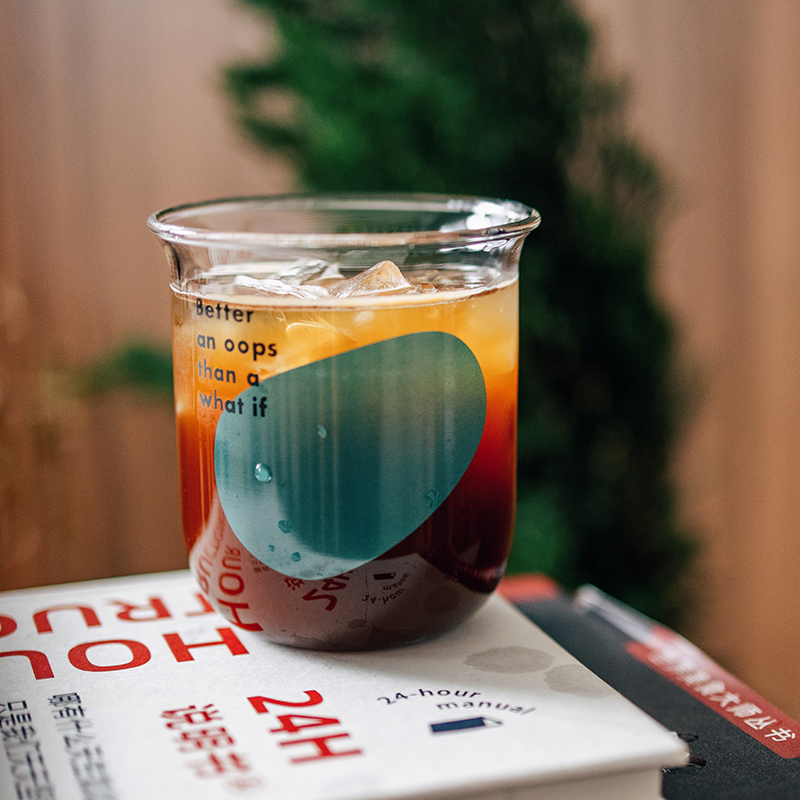 半宅耐热玻璃家用咖啡馆咖啡水杯