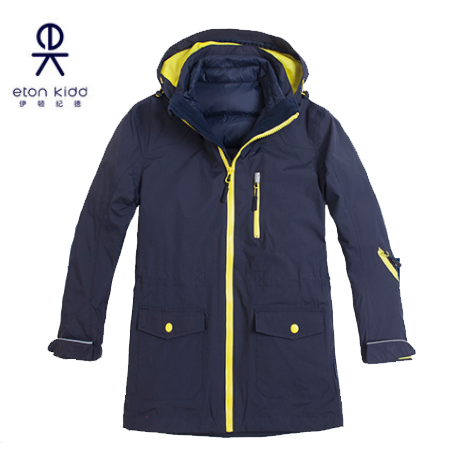 伊顿纪德羽绒服内胆冲锋衣长款