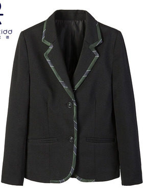 伊顿纪德校服男女童黑色小西装中小学生正装西服外套13z102/13z20