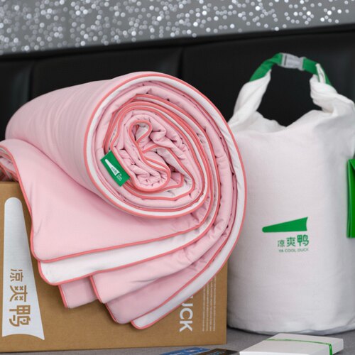 高端冰皮原版凉爽鸭夏季凉被薄被