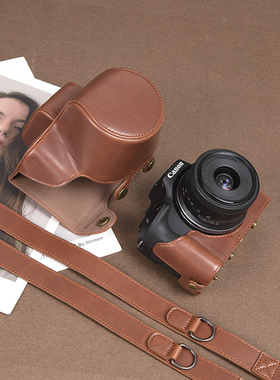 适用佳能R50保护套R100微单M50相机包R10M50II二代底座配件皮套R8