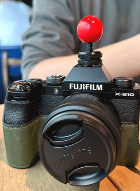 适用佳能r50小红球热靴盖相机尼康z30z50富士xs10xs20xt30ii卡通