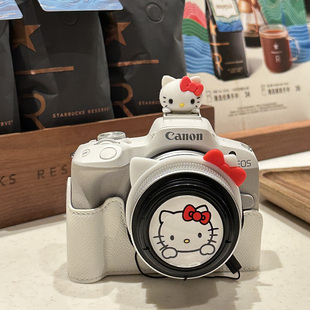 适用于佳能R10相机包R50保护套壳R8皮套RP微单M50200D二代斜跨包