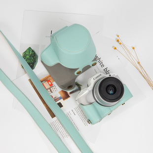 适用佳能R50相机保护套微单R100相机包富士X100VI皮套外壳配件