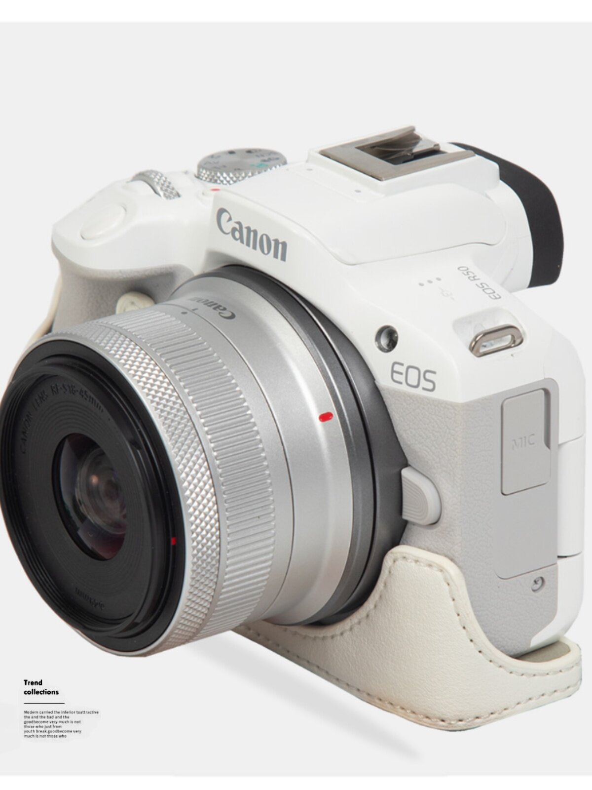 CANON 200D 카메라 가방에 적합 미러리스 200D 2세대 하프 세트 R100 기본 액세서리 R50 보호 커버 R10