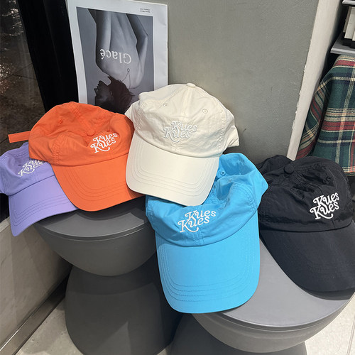 多巴胺棒球帽韩女长檐显脸小帽子