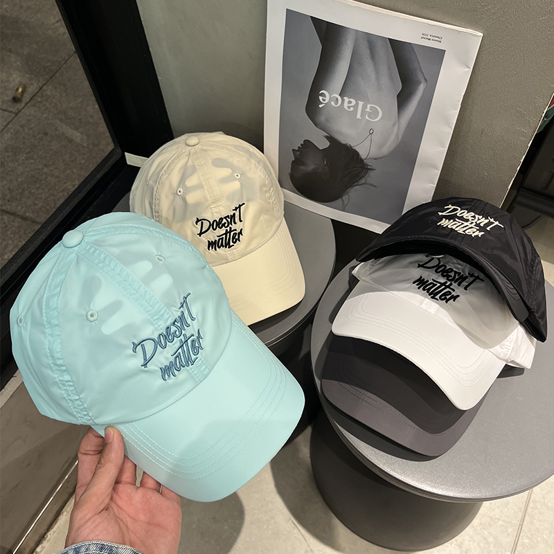 刺绣棒球帽速干户外防晒遮阳帽子