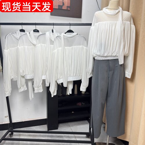 飘带重工量感高智感衬衫