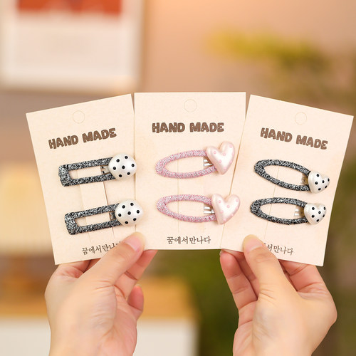 不生锈甜酷风儿童BB夹