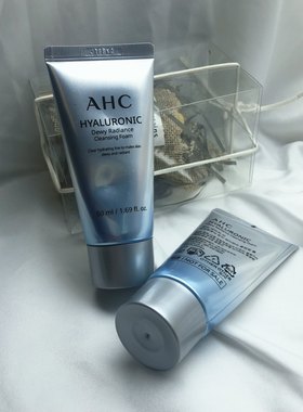 韩国不紧绷AHC中小样ahc洗面奶