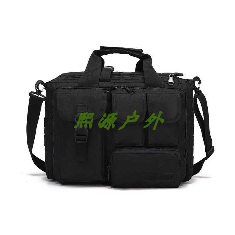 户外手提公文电脑包战术斜挎包