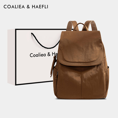 官网COALIEA&HAEFLI防水小双肩包