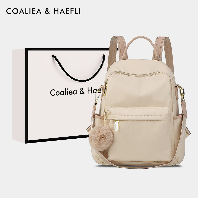 官网COALIEA&HAEFLI牛津布双肩包