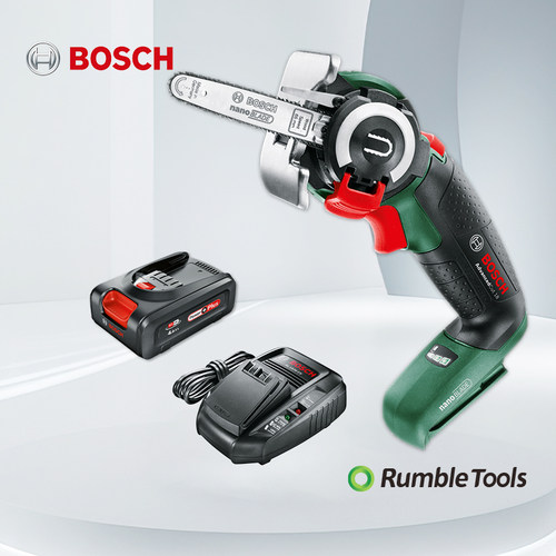 博世18V无刷锂电迷你电链锯