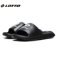 运动拖鞋 户外正品 男潮2025夏季 lotto乐途男鞋 新款 男士 防水凉拖鞋