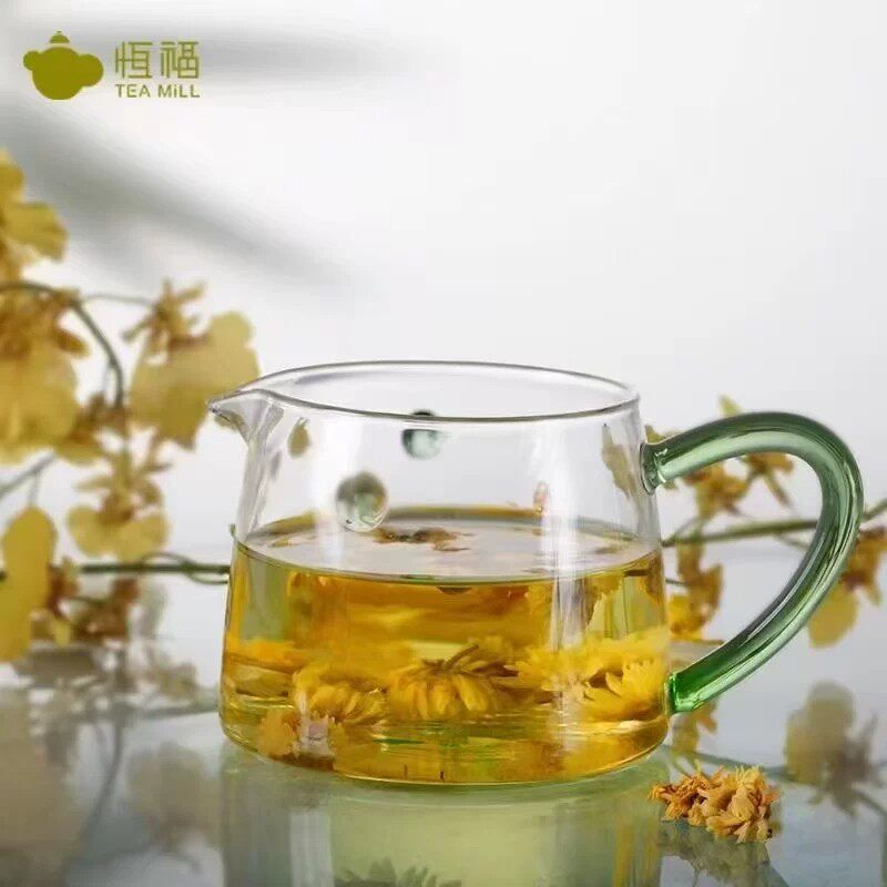 恒福加厚耐热防爆玻璃公道杯
