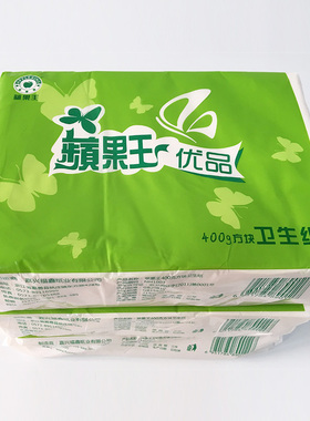 厂家经销商包邮江浙沪皖1003蘋果王苹果王卫生纸厕纸草纸400g16包