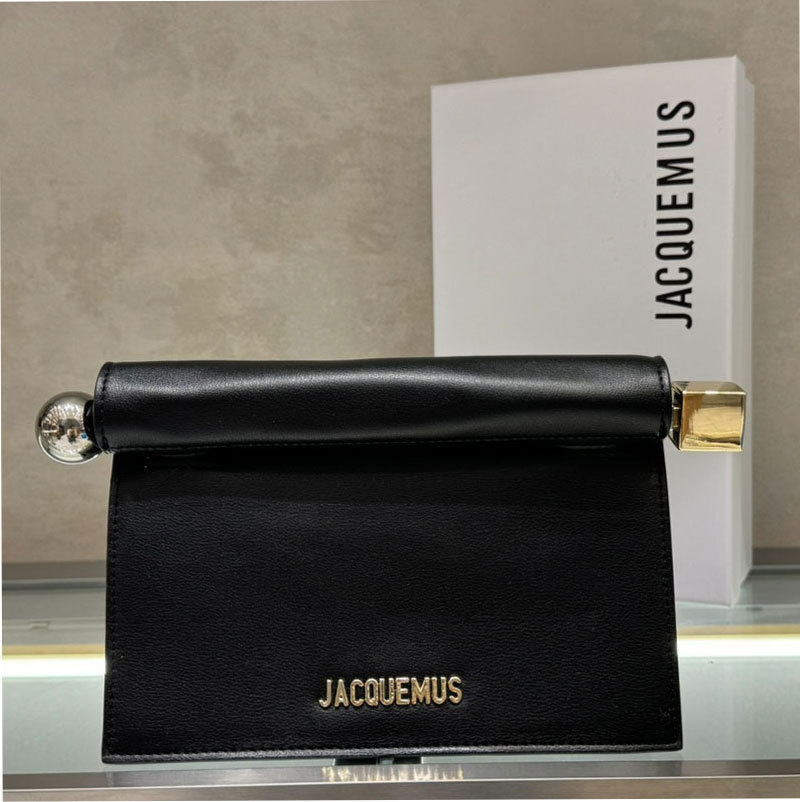 Jacquemus法国复古简约百搭小众羊皮折叠手拿链条单肩高级晚宴包,箱包皮具/热销女包/男包,小方包,淘宝优惠券,粉丝福利购,淘宝优惠卷