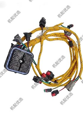 E324D 325D 329D卡特挖掘机发动机线束198-2713发动机线束插头