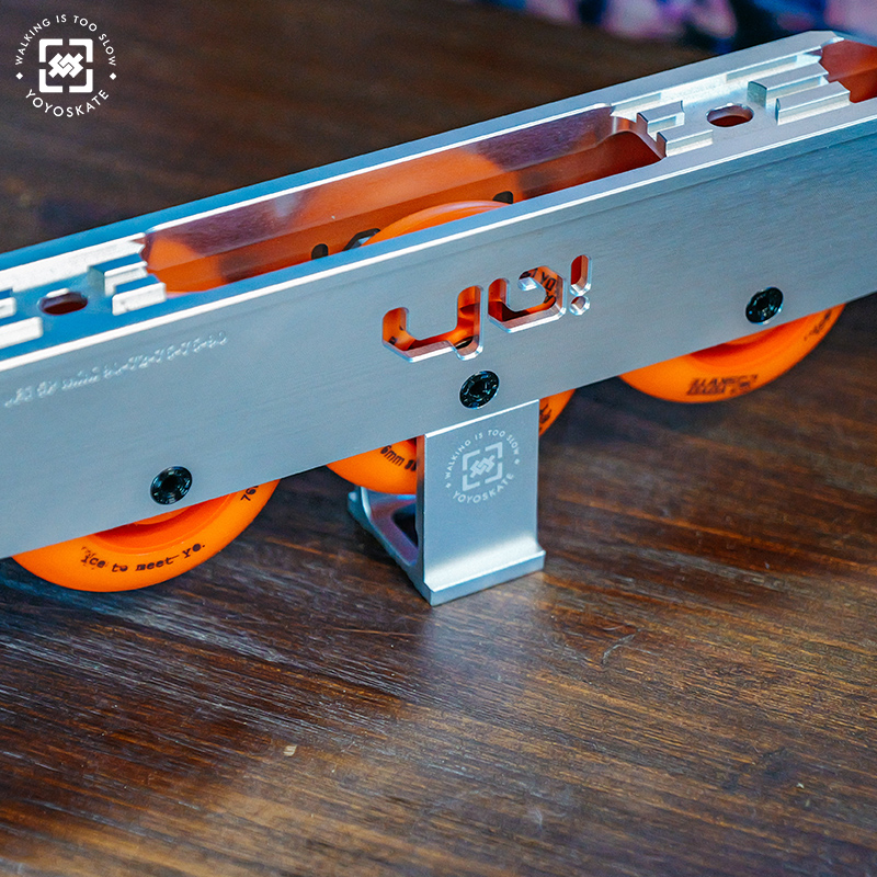 轮滑鞋展示支架柚子轮滑鞋立