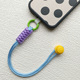 初遇绳艺手工编织手机挂绳手腕绳短款 腕带钥匙扣手机防摔手套挂绳