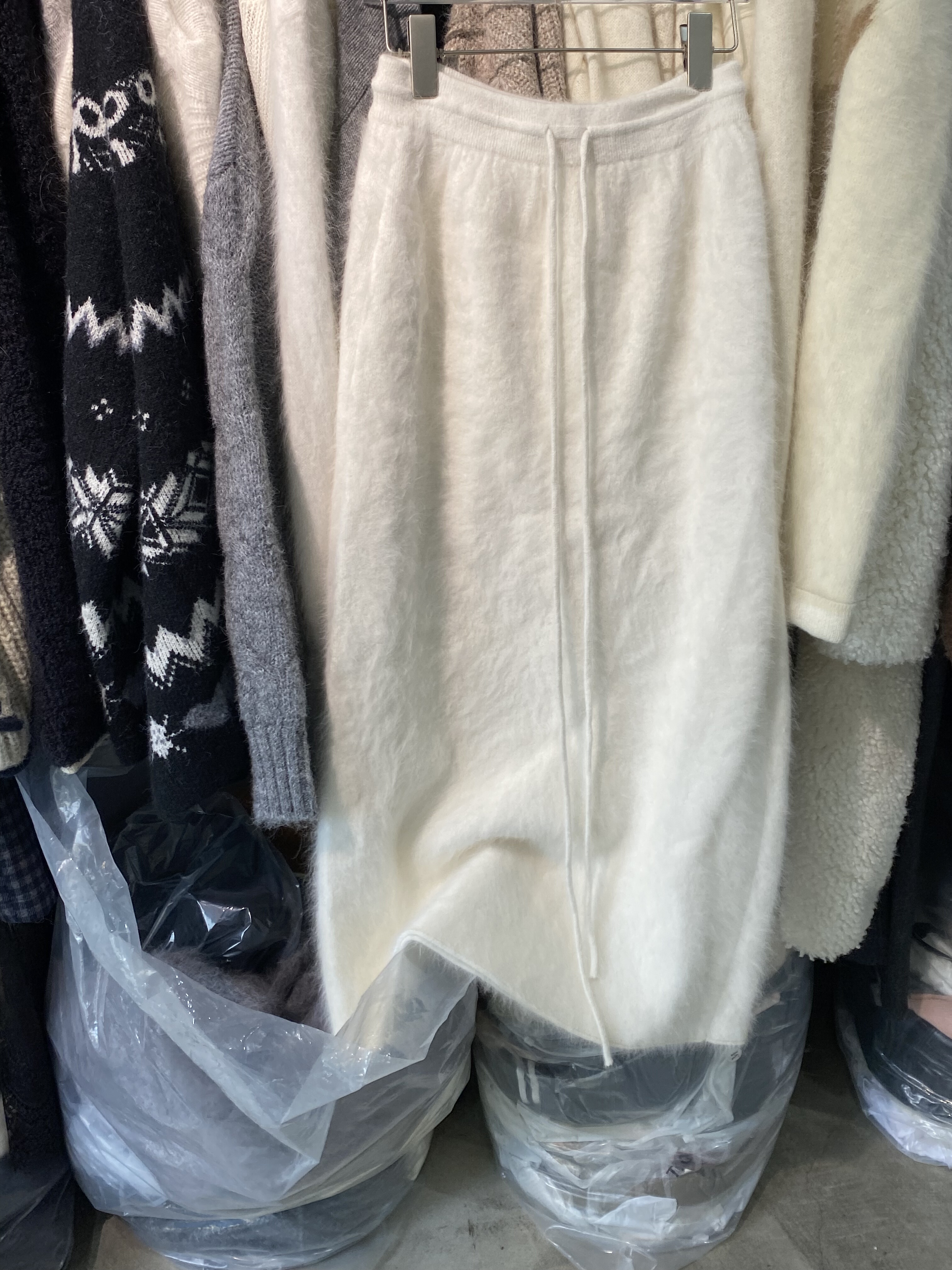 【正品原版】秋冬浣熊绒拉毛加厚半身裙宽松显瘦中长款包臀半身裙,女装/女士精品,大码半身裙,淘宝优惠券,粉丝福利购,淘宝优惠卷