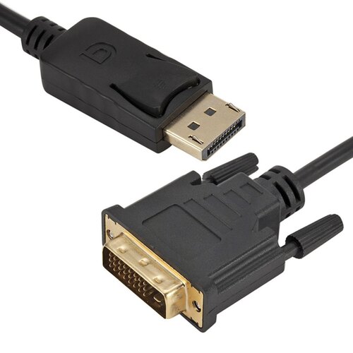 dp转dvi转接线 显卡电脑连接线显示器电视机大DP接口1.5米2\3\5米