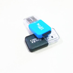 冰爽USB读卡器2.0手机音响micro SD读卡器手机TF卡迷你包