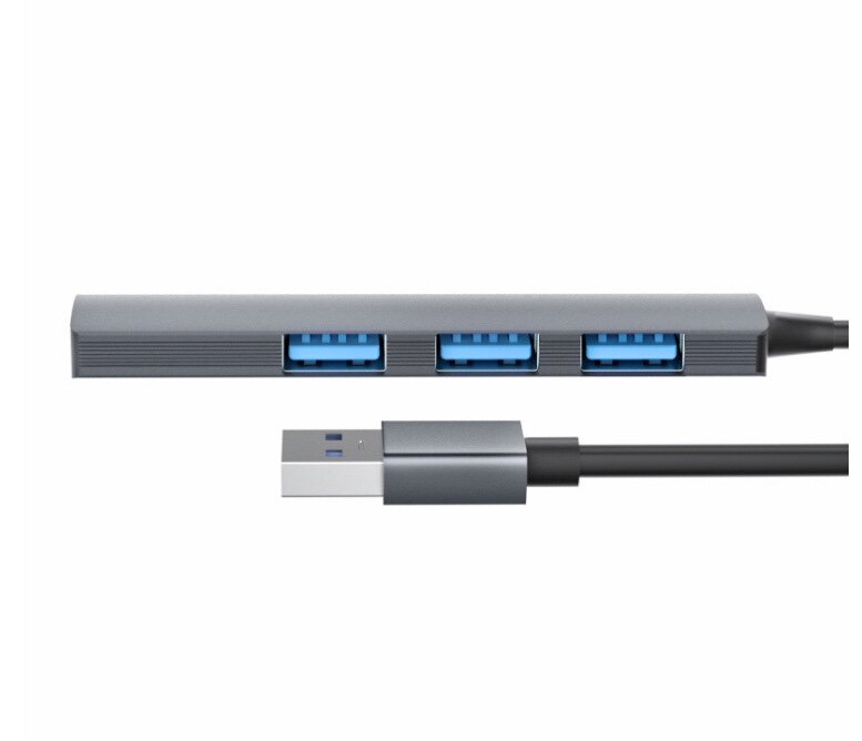 USB2.0 허브 4-IN-1 어댑터 컴퓨터 다기능 도킹 스테이션 알루미늄 합금 멀티 포트 확장 허브