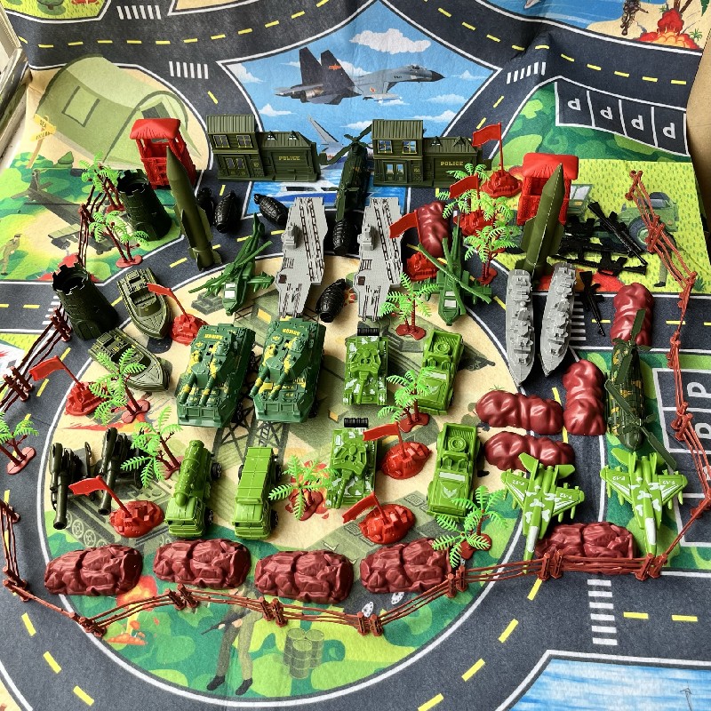 坦克沙盘1/36无异味玩具益智