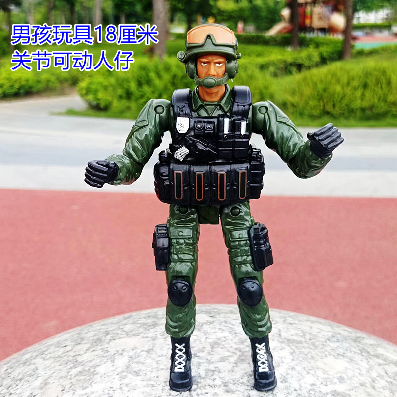 其他现货Ⅴ特警关节可动玩具