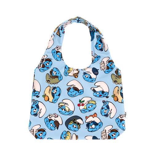 【SEVENTEEN ｜The Smurfs 联名】WHOOSIS满印托特包日常通勤校园