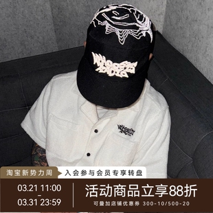 街头休闲百搭简约男女潮 全封货车帽棒球帽休闲美式 WHOOSIS RADIO