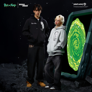 Rick 灵魂Morty拉链帽衫 and WHOOSIS 卫衣秋冬 Morty官方联名