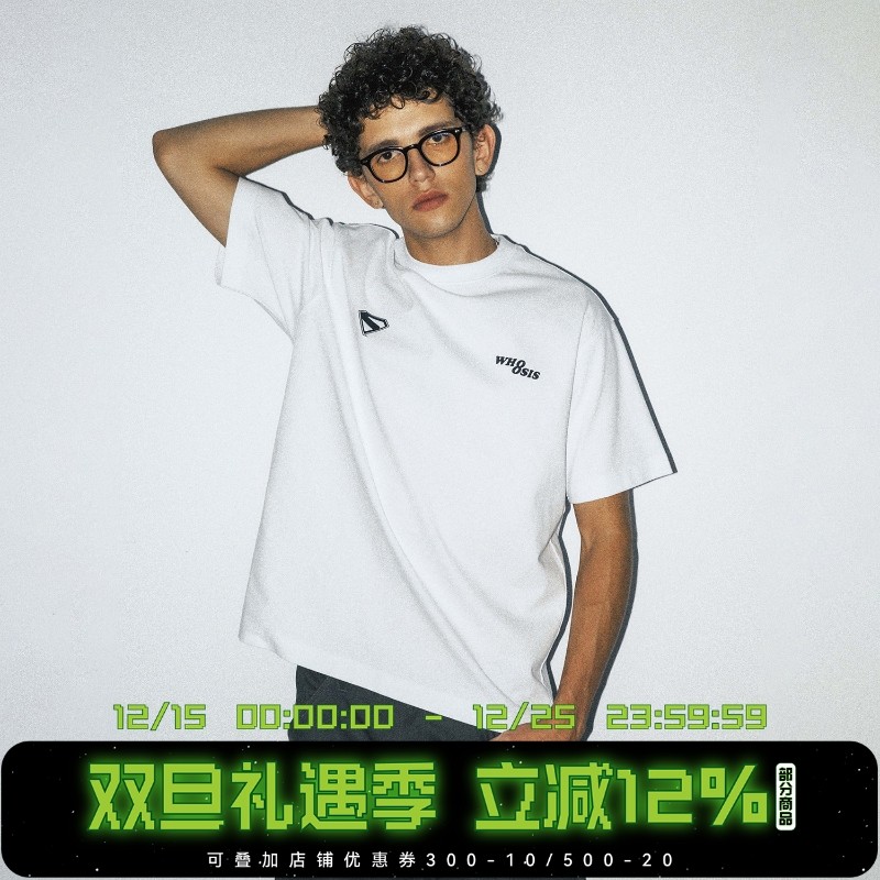 【超人SUPERMAN联名】WHOOSIS KRYPTO WAIT短袖T恤美式街头男女潮