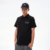 POLO衫 基础刺绣短袖 简约百搭翻领男女青年潮 不知其名 WHOOSIS