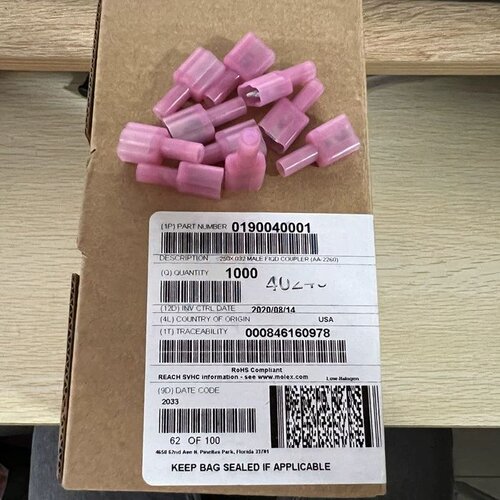 Molex连接器 190040001 19004-0001 端子 线规18-22AWG 原装现货