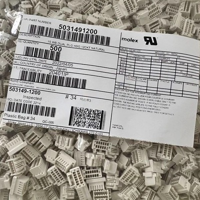 Molex连接器 503149-1200 5031491200 12P胶壳 原装现货 一个起拍