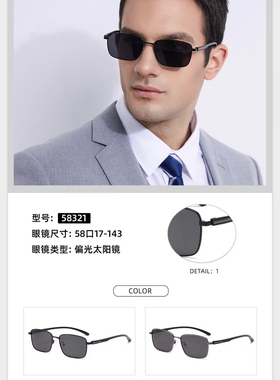 雷克斯登偏光太阳镜 58321 58319 58323 58317 58320 58326 58302