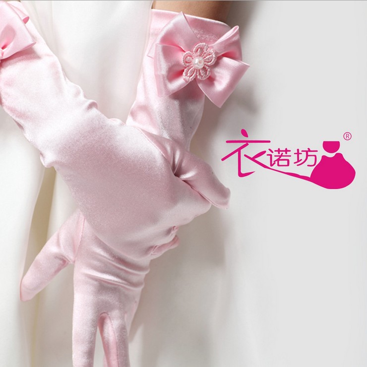 Gants pour fille en satin - Ref 2149658 Image 3