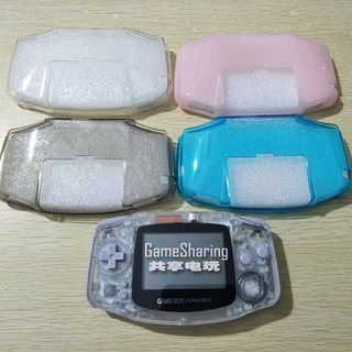 任天堂GBA硅胶套TPU保护套软质水晶壳gameboy保护壳软套 四色自选