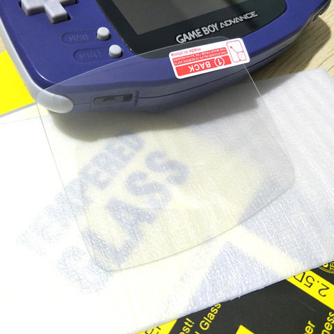 任天堂gba钢化膜贴膜gameboy