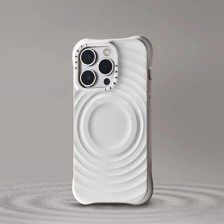 顶版caseti联名波漾手机壳适用苹果iPhone16ProMax1415磁吸硅胶套